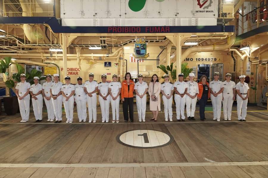 Petrobras christens Starnav Elektra, Brazil's first hybrid diesel electric supply vessel