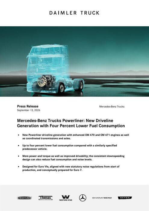 Mercedes-Benz Trucks unveils