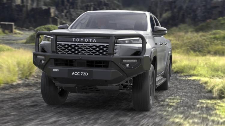 Toyota HiLux in the bush