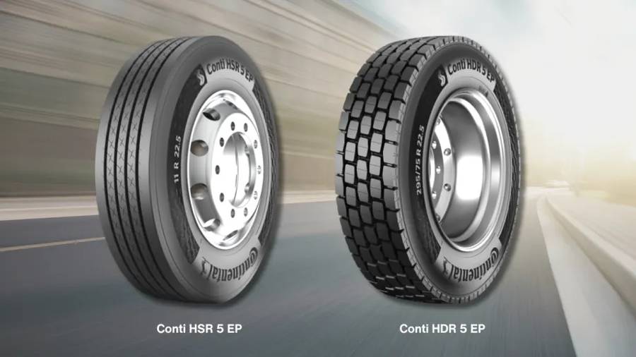 Continental truck tyre